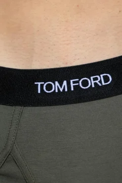 Tom Ford GREEN Briefs with logo