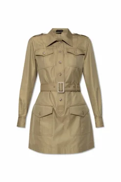Tom Ford GREEN Dress with pockets