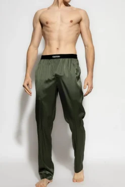 Tom Ford GREEN Silk pajama bottoms