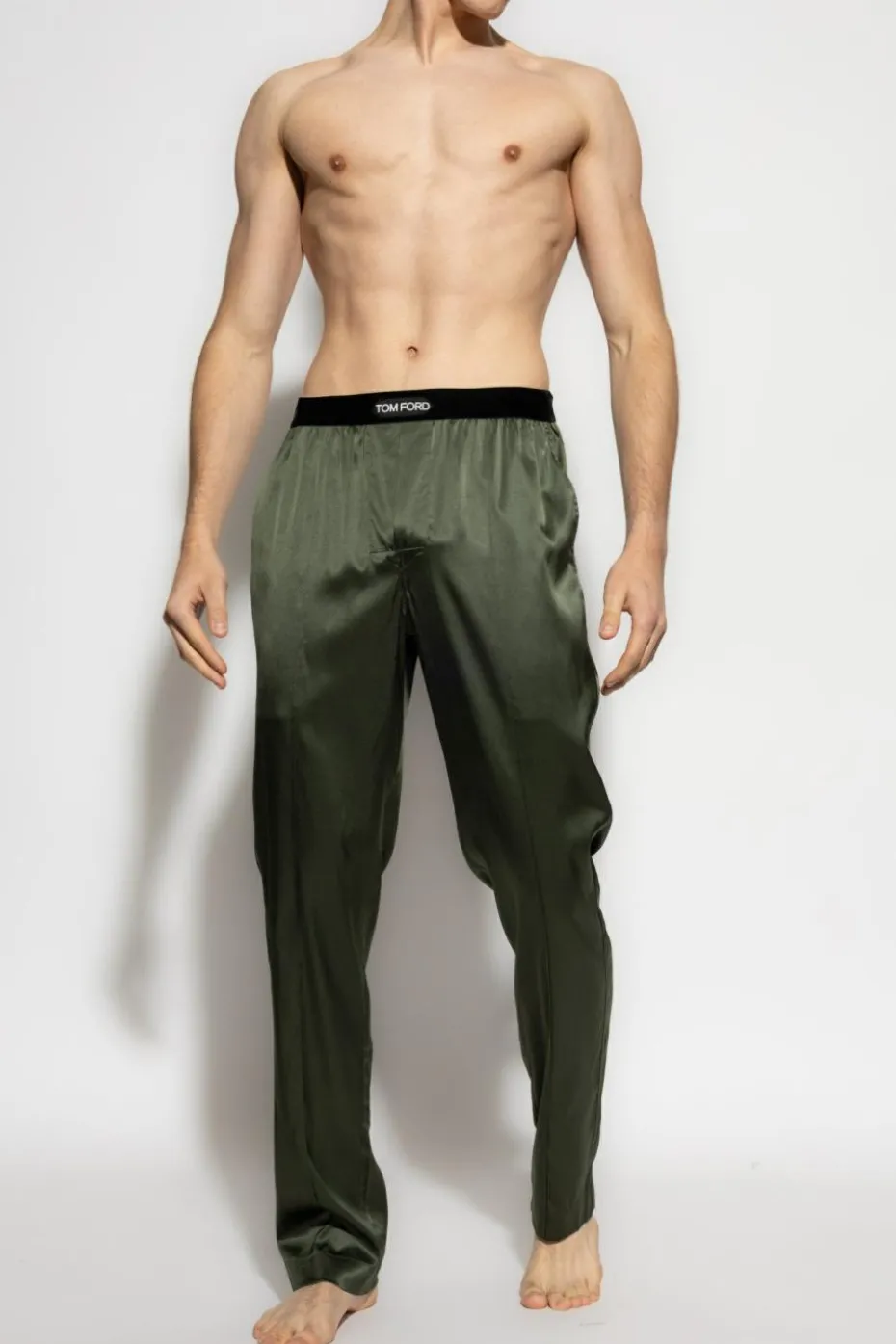 Tom Ford GREEN Silk pajama bottoms