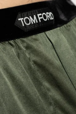 Tom Ford GREEN Silk pajama bottoms