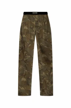 Tom Ford GREEN Silk Pyjama Bottoms
