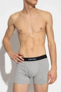 Tom Ford GREY Boxers with logo