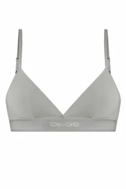 Tom Ford GREY Bra with logo