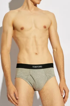 Tom Ford GREY Briefs with logo