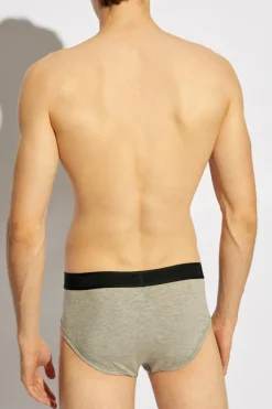 Tom Ford GREY Briefs with logo