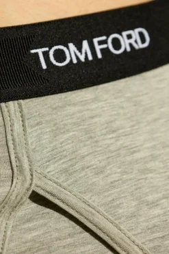 Tom Ford GREY Briefs with logo
