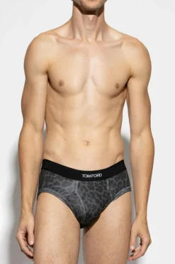 Tom Ford GREY Briefs with logo