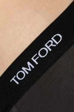 Tom Ford GREY Cotton boxers with logo