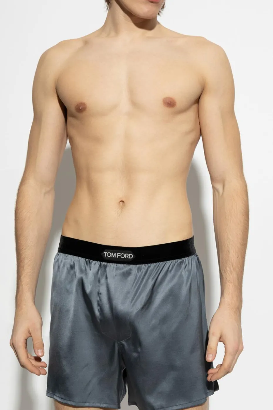 Tom Ford GREY Silk lingerie shorts