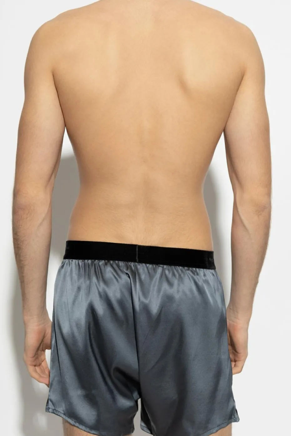 Tom Ford GREY Silk lingerie shorts