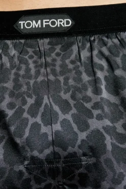 Tom Ford GREY Silk lingerie shorts