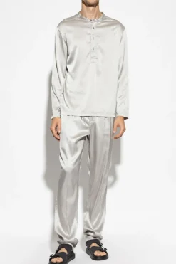 Tom Ford GREY Silk pajama bottoms