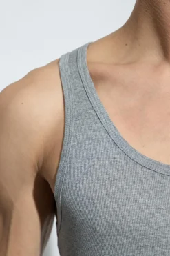 Tom Ford GREY Sleeveless T-shirt