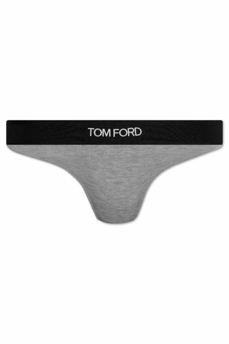 Tom Ford GREY Thong with logo