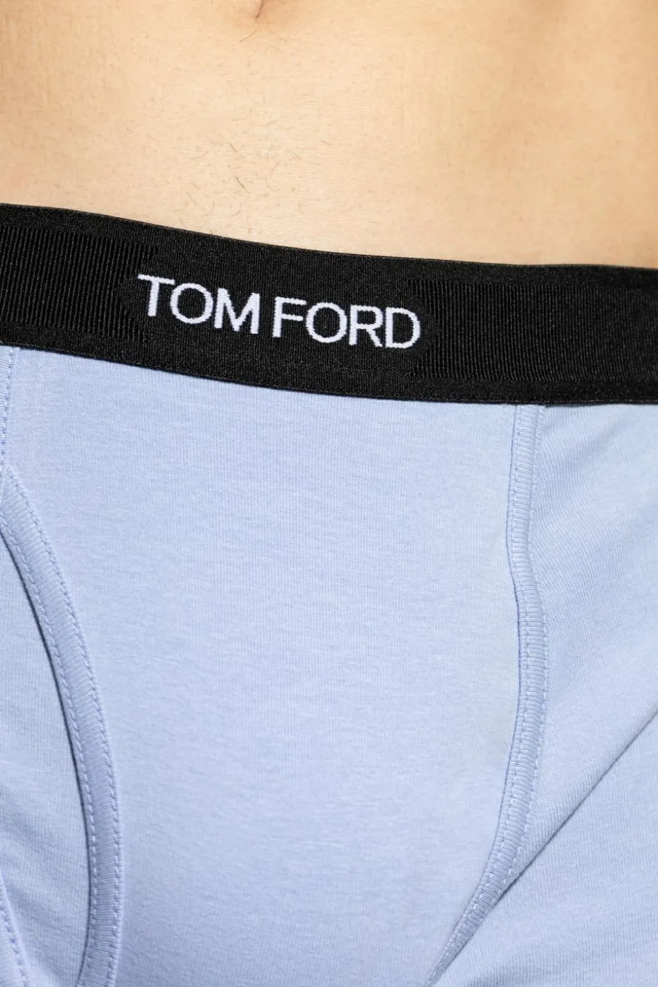Tom Ford light blue Boxers with logo