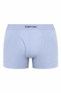Tom Ford light blue Boxers with logo