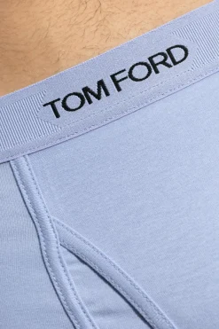 Tom Ford light blue Boxers with logo