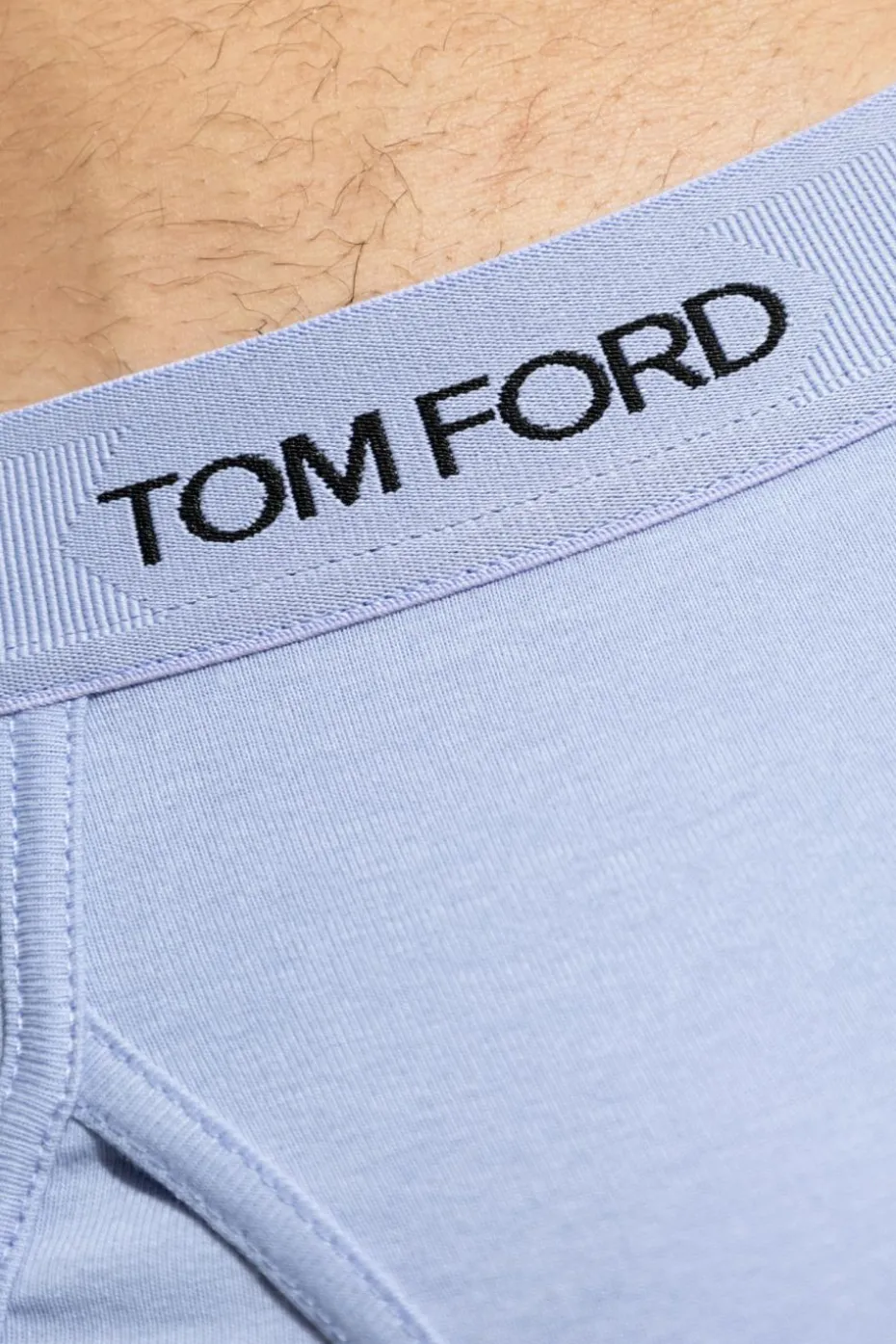 Tom Ford light blue Briefs with logo