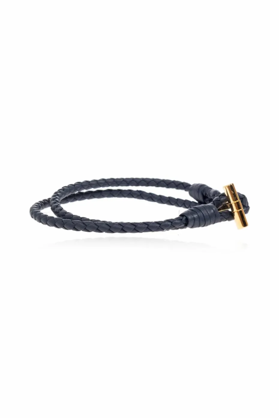 Tom Ford NAVY BLUE Leather bracelet