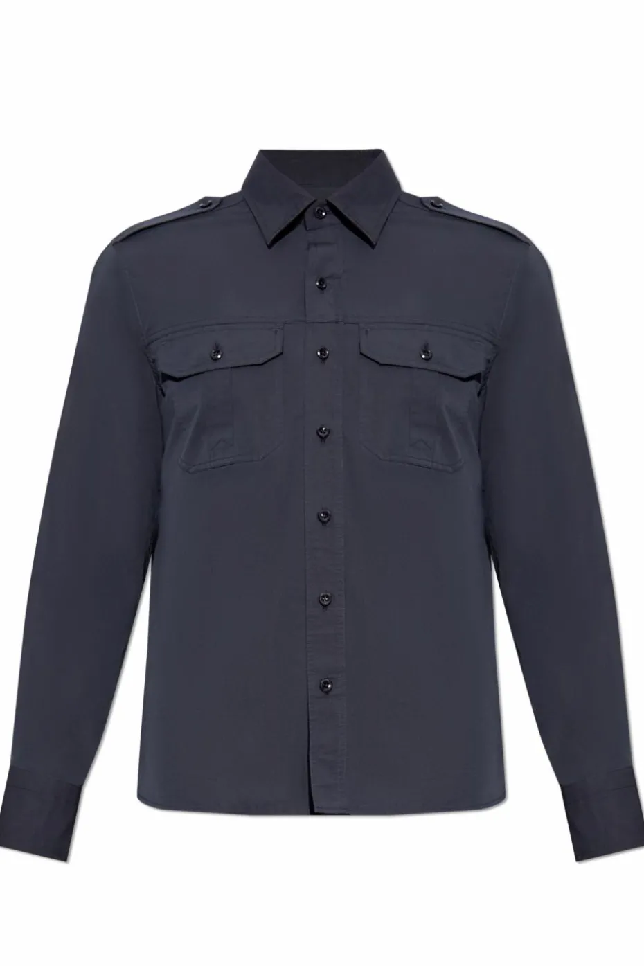 Tom Ford NAVY BLUE Shirt with Pockets