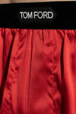 Tom Ford RED Silk lingerie shorts