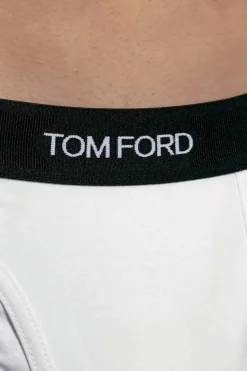 Tom Ford WHITE Boxers with logo