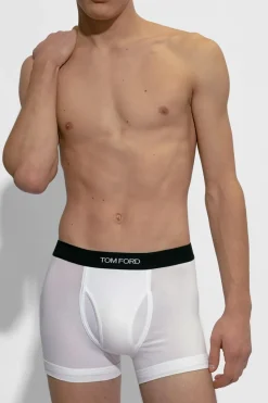 Tom Ford WHITE Boxers with logo