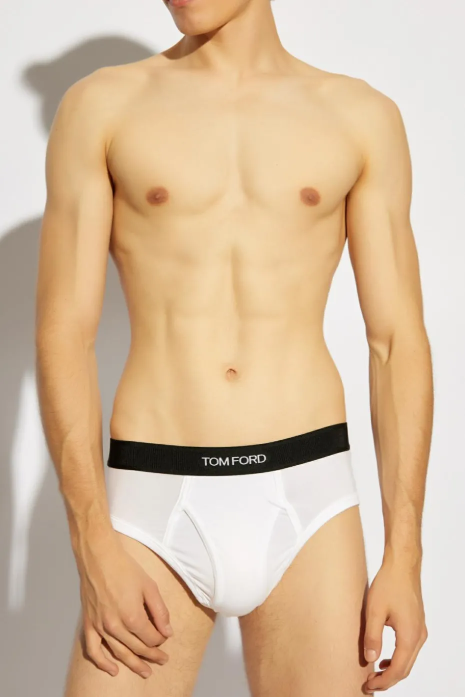 Tom Ford WHITE Briefs with logo