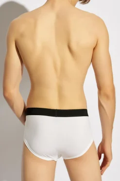 Tom Ford WHITE Briefs with logo