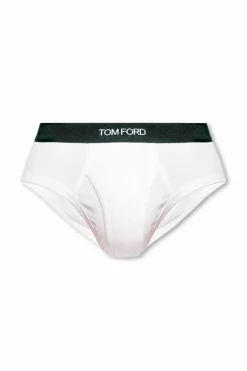 Tom Ford WHITE Briefs with logo