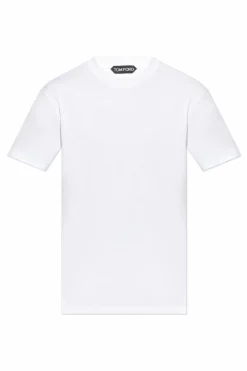 Tom Ford WHITE Crew neck T-shirt