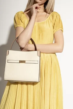 Tory Burch beige ‘Lee Radziwill Small’ shoulder bag
