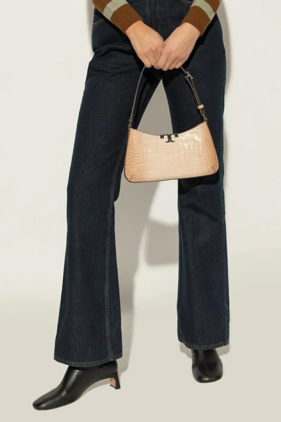 Tory Burch beige Shoulder bag `Eleanor`