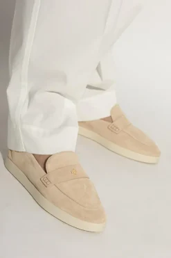 Tory Burch beige Suede shoes type loafers