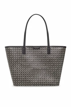 Tory Burch BLACK ‘Basketweave’ shopper bag