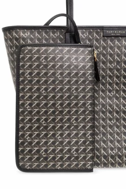 Tory Burch BLACK ‘Basketweave’ shopper bag