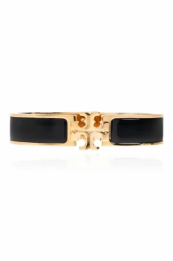 Tory Burch BLACK Bracelet with logo