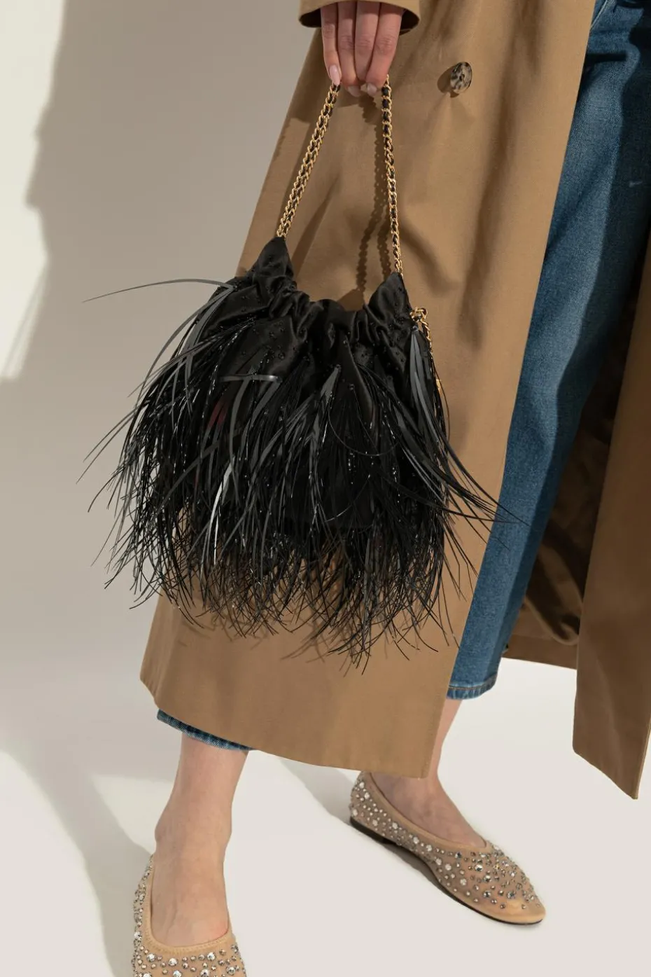 Tory Burch BLACK ‘Bucket bag Fleming Mini