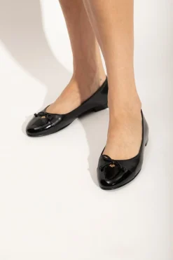 Tory Burch BLACK ‘Cap-Toe’ ballet flats