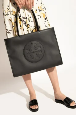 Tory Burch BLACK ‘Ella Bio Small’ shopper bag