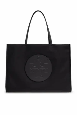 Tory Burch BLACK "Ella" shopper bag