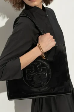 Tory Burch BLACK Ella Small shopper tote