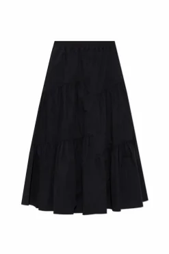 Tory Burch BLACK Flared skirt