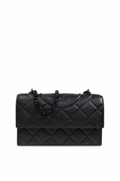 Tory Burch BLACK Fleming Small shoulder bag