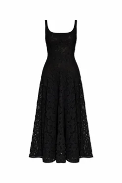 Tory Burch BLACK Lace dress with straps