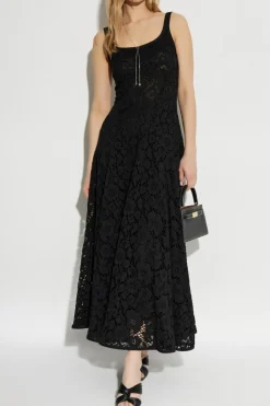 Tory Burch BLACK Lace dress with straps