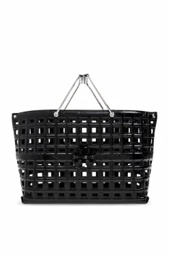 Tory Burch BLACK Leather bag ‘Market’