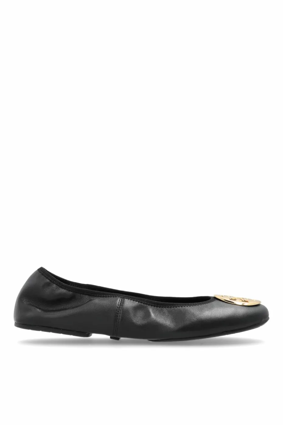Tory Burch BLACK Leather ballet flats