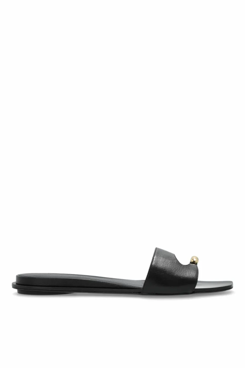 Tory Burch BLACK Leather slides